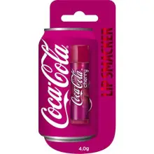 Lip Smacker Coca Cola Collection, Bálsamo Labial con Sabor a Coca-Cola de Cereza Inspirado en Coca-Cola, Hidrata, Refresca, Pack de Blíster Individual