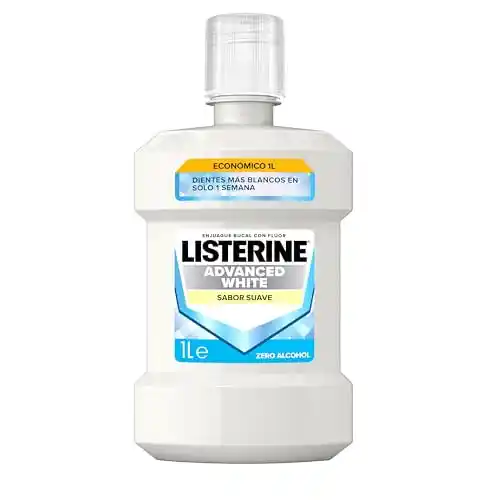 Listerine Advanced White 1 L cada 2 unidades