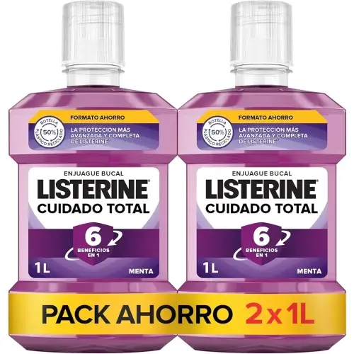 Listerine Pack Ahorro | 39% de descuento en Amazon