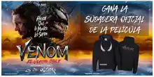 Llévate una increíble sudadera de VENOM: EL ÚLTIMO BAILE con Kinepolis (sorteos)