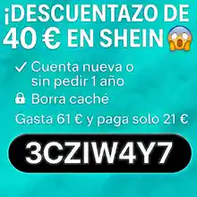 ¡Locura  por el descuentazo de 40€ en SHEIN EN 2026!! FUNCIONA