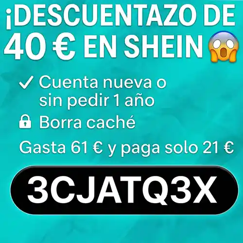 ¡Locura  por el descuentazo de 40€ en SHEIN EN 2026!! FUNCIONA