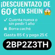 ¡Locura por el descuentazo de 60€ en SHEIN!!
