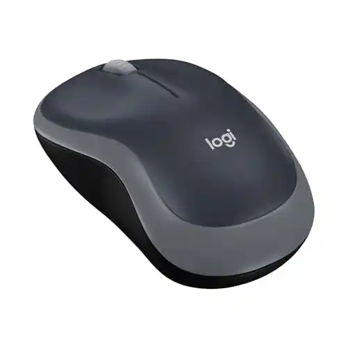 Logitech M185 Ratón Inalámbrico, 2.4GHz con Mini Receptor USB