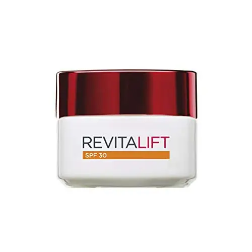 L'Oreal Paris Revitalift Crema de Día Anti-edad Hidratante con Protección Solar SPF 30, Antiarrugas y Extra Firmeza, 50 ml