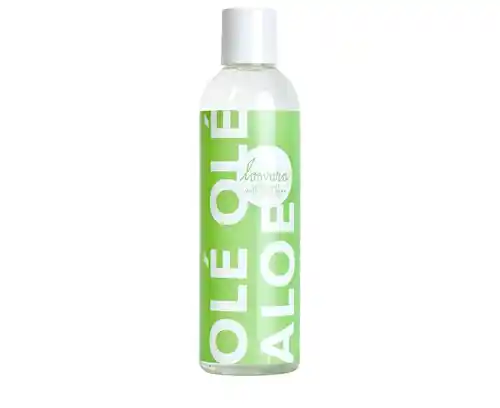 Lubricante 250 ml Olé Olé Aloe - Lubricante a base de agua con pH optimizado y aloe vera, adaptado a la flora íntima, dermatológicamente testado, vegano