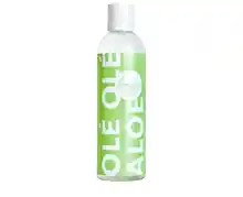 Lubricante 250 ml Olé Olé Aloe - Lubricante a base de agua con pH optimizado y aloe vera, adaptado a la flora íntima, dermatológicamente testado, vegano