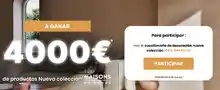 Maisons du Monde regala 8 tarjetas regalo de 500 euros (sorteos)