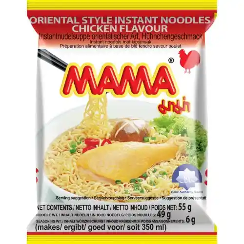 MAMA Fideos Instantáneos, Pollo 55 g