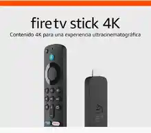 Amazon Fire TV Stick 4K | Dispositivo de streaming compatible con Wi-Fi 6, Dolby Vision, Dolby Atmos y HDR10+