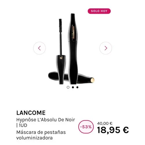 MASCARA DE PESTAÑAS LANCOME Hypnôse L’Absolu De Noir