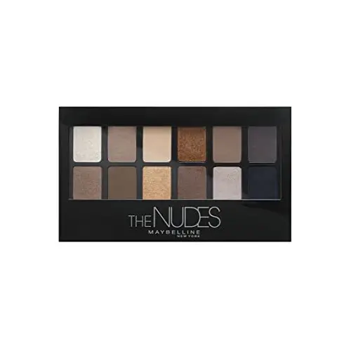 Maybelline New York, Paleta de Sombras de Ojos, The Nudes, 12 Colores