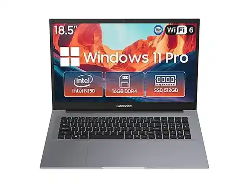 ¡megachollo mediamarkt! Blackview AceBook 10 | 18.5" FHD IPS - WIndows 11 PRO 16 GB RAM