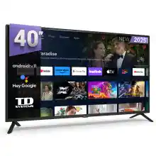 ¡megachollo! SmartTV TD Systems de 40" HD con Android 11 + Chromecast