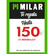 Milar te reembolsa hasta 150€ de tus compras en establecimientos y web (Rembolso)