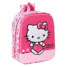 Mochila 3D Hello Kitty para guardería.