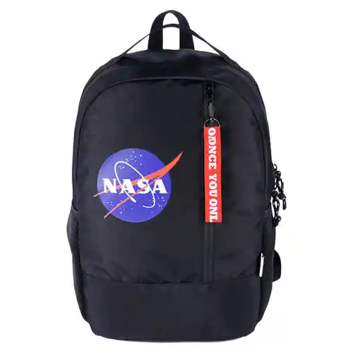 Mochila Escolar Ergonómica Dohe - 15 Litros - 5 Bolsillos - Tamaño: 32x45x17 cm - NASA Logo