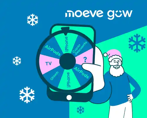 Moeve Gow sortea Productos tecnológicos (sorteo por repostaje mínimo 20 €)