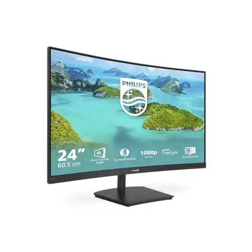 Monitor curvo Philips 241E1SC FHD 75Hz VESA HDMI