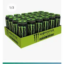 Monster Energy zero azúcar - Pack 8 o 24 latas