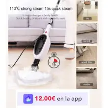 Mopa de vapor Eléctrica (Cuenta nueva)
