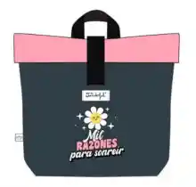 Mr. Wonderful Mochila, Porta Alimentos Unisex Adulto, Multicolor, Estandar