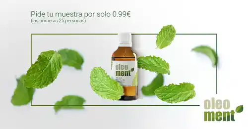 Muestra Gratis Aceite de menta 5ML (solo paga el envío)