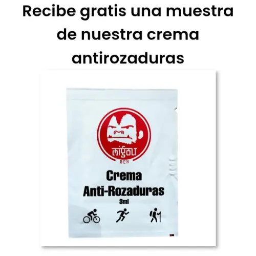 Muestra GRATIS a casa de crema anti rozaduras Migoubcn