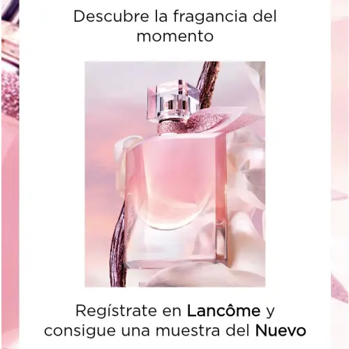 Muestra GRATIS de la vie est belle Lancôme (A recoger en El Corte Inglés)