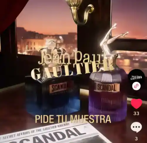 Muestra GRATIS de Scandal Intense de Jean Paul Gaultier