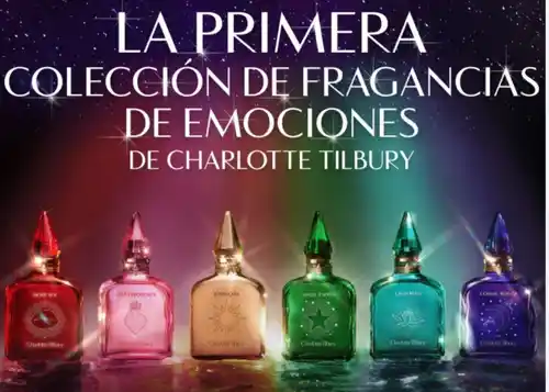 Muestras GRATIS a casa de las Fragancias de emociones Charlotte Tilbury