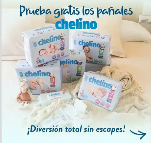 Muestras gratis a casa de pañales Chelino