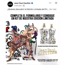 Muestras Gratis de Jean Paul Gaultier Classique pride edition (NO HAY LINK DIRECTO)