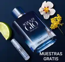 Muestras Gratis del perfume AQUA DI GIO Profondo de Giorgio Armani (NO HAY LINK DIRECTO)