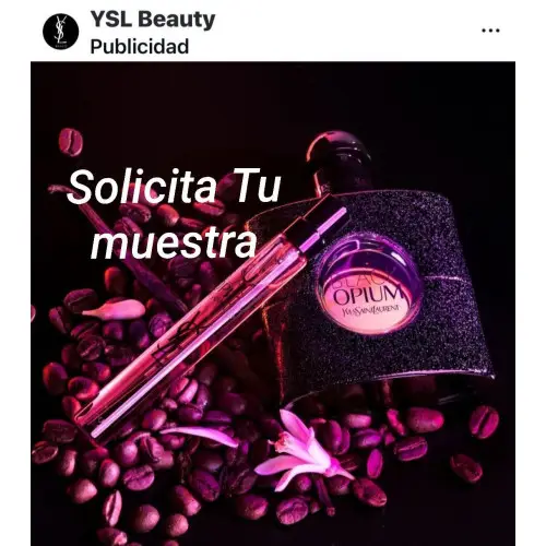 Muestras Gratis del perfume Black Opium de YSL (No hay link directo leer descripción)