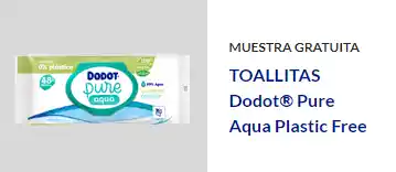 Muestras Gratis Toallitas Dodot Aqua Pure