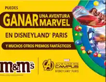 M&M’S sortea 22 viajes a Disneyland París (sorteo por compra)