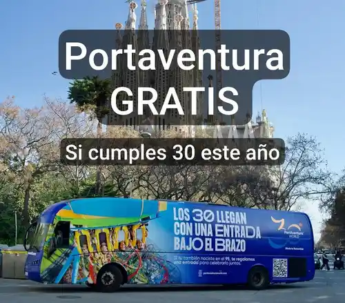 ¡Naciste en 1995? PortAventura te regala una entrada!