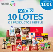 Nestlé sortea una pack de productos (sorteos)