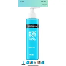 Neutrogena Hydro Boost Limpiador Gel de Agua (1 x 200 ml)