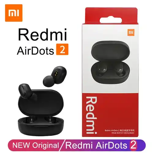 Nieuwe Xiaomi Redmi Airdots 2 Draadloze Bluetooth Headset Met Microfoon Oordopjes Airdots 2 Fone Bluetooth Oortelefoon Draadloze Hoofdtelefoon - AliExpress 44