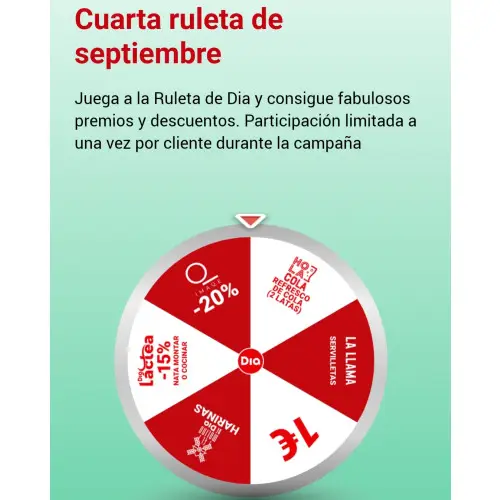 Nueva ruleta en Dia