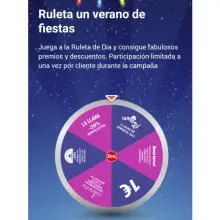 Nueva ruleta en la app de Dia