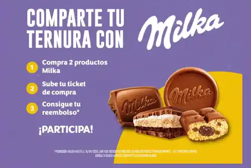 Nuevo 3x1 con Milka y Carrefour