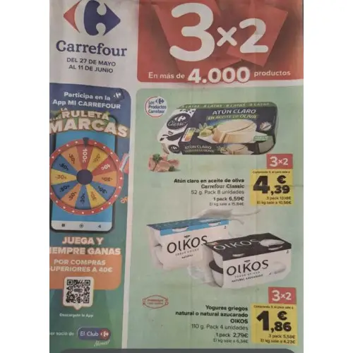Nuevo folleto Carrefour (Comienza el 27/05)