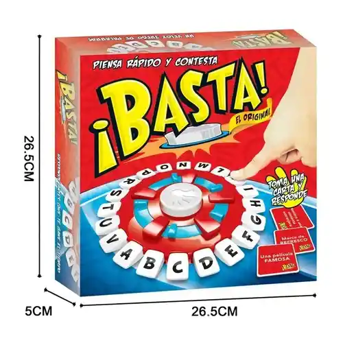 Nuevo juego de palabras Basta - Versión en Español