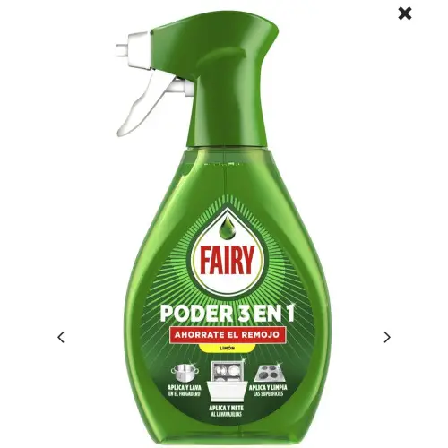 Nuevo spray de fairy / El corte inglés
