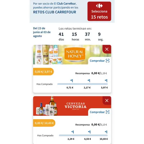 Nuevos retos club Carrefour