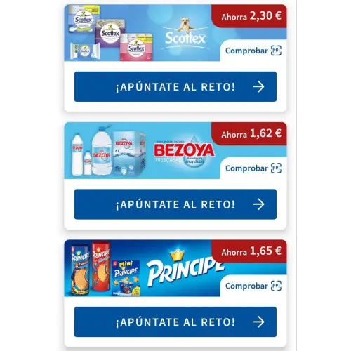 Nuevos retos en la APP de Carrefour hasta el (07/01)