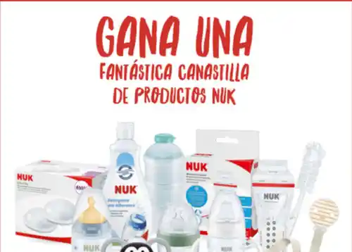 Nuk sortea 33 lotes de productos para bebe (sorteos)